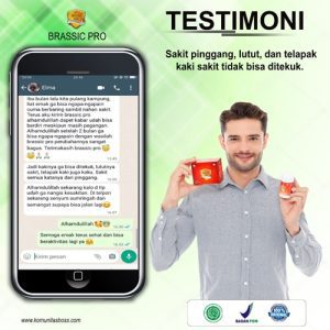 Testimoni Brassic Pro 1: Testimoni Radang Sendi Lutut.