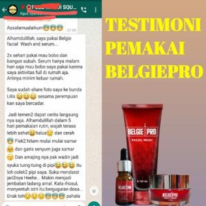 Testimoni Facial Wash: Facial Wash Melembabkan.