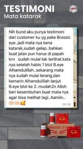 Testimoni Brassic Eye: Obat Herbal Katarak.