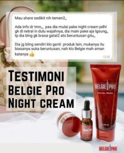 Testimoni Belgie Pro Night Cream