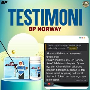 Testimoni Kecerdasan Otak dari BP Norway (1)