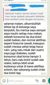 Testimoni Obat Gula Darah Tinggi 1