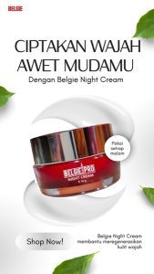 nightcream belgie pro skincare