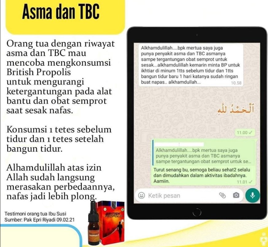 Testimoni TBC menular 2